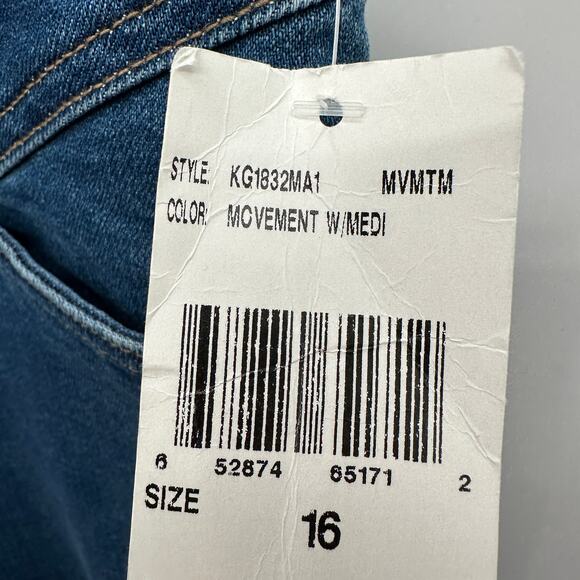 KUT FROM THE KLOTH NWT Meg Fab Ab Wide Leg Denim Jean // 16 - Picture 6 of 12